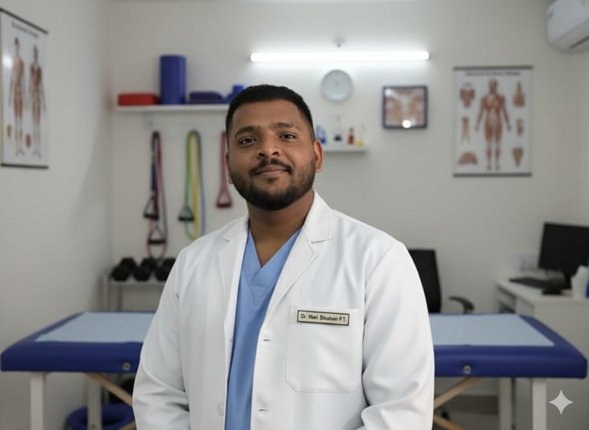 Dr. Mani Bhushan (PT) — Physiotherapist at Heal at Home Physio